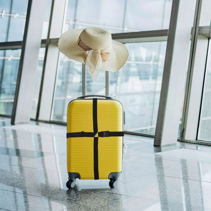 Cross Luggage Strap Straps Tsa Approved Travel Accessories Suitcase Belt Holder