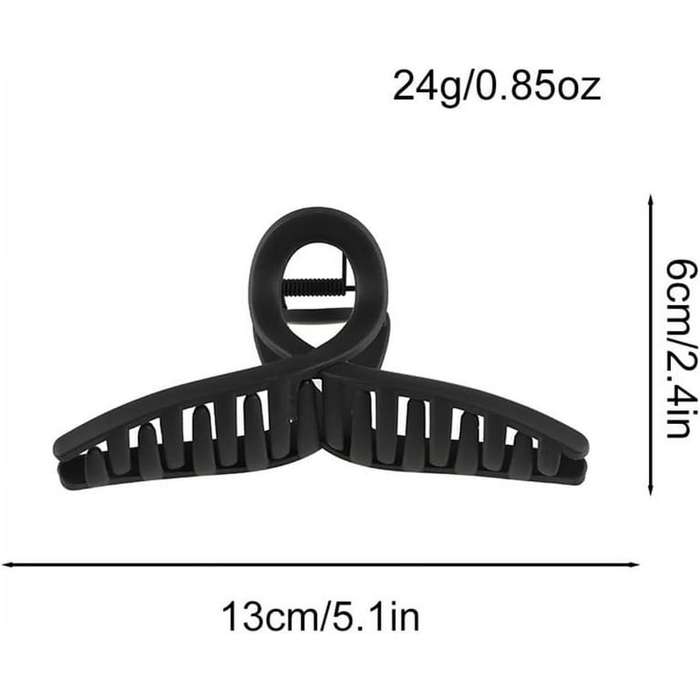 4pcs Ladies Summer Fashion Simple Hair Clips, Elegant French Twist Claw Clip, Strong Hold