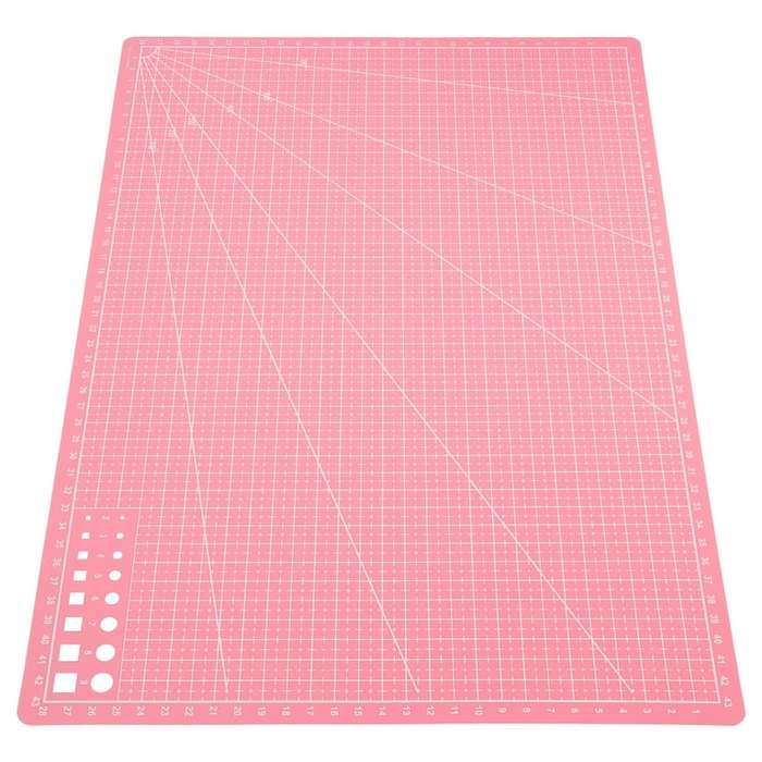 A3 Cutting Mats Cutting Pads Cut Boards for Leather Models DIY Art Project Pink|Crafts