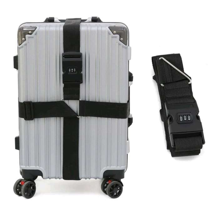 Cross Luggage Strap Straps Tsa Approved Travel Accessories Suitcase Belt Holder