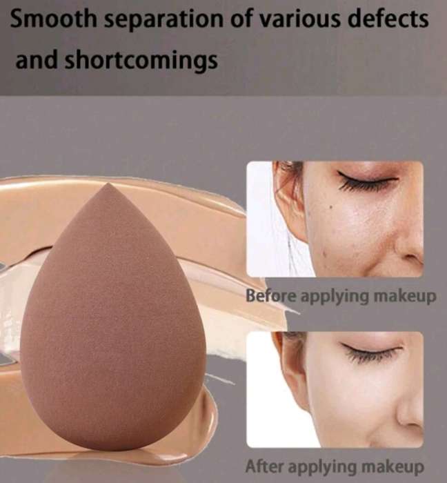 13pcs Makeup Brush Set + 2pcs Brown Makeup Sponges