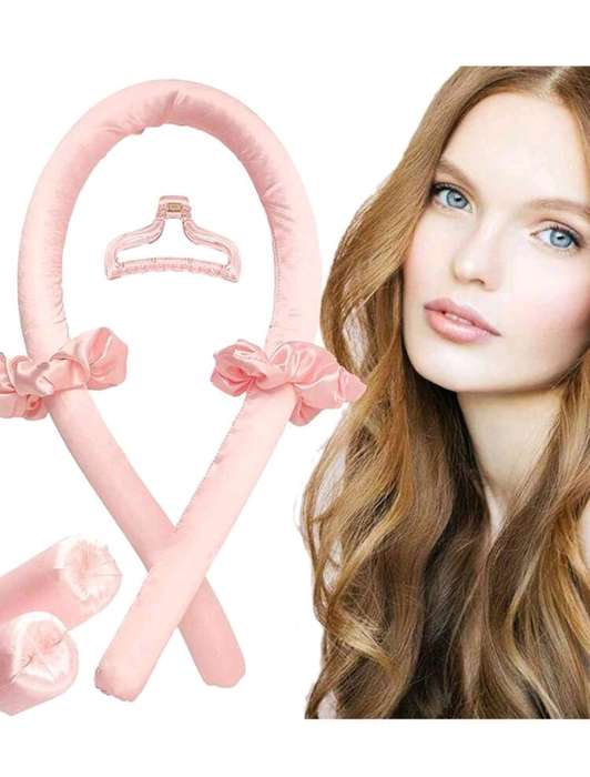 Heatless Curling Rod Headband, Heatless Hair Curling Set, No Heat Wave Hair Curlers Styling Tools