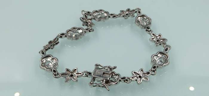 Elegant Sterling Silver Bracelet