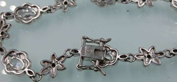 Elegant Sterling Silver Bracelet