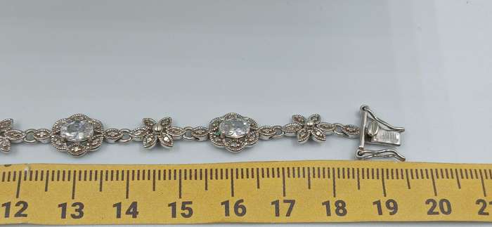 Elegant Sterling Silver Bracelet