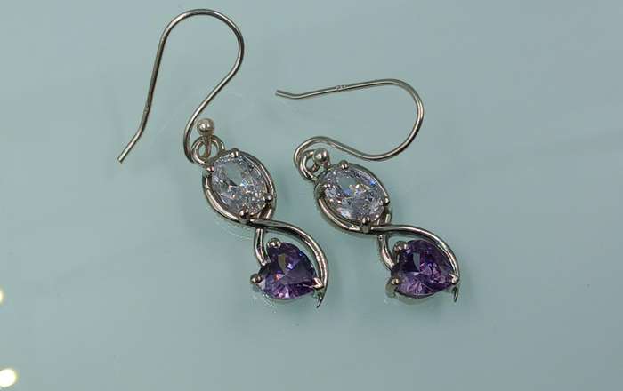 Elegant Sterling Silver Earrings