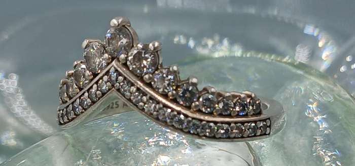 Pandora Princess Wishbone Ring