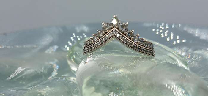 Pandora Princess Wishbone Ring