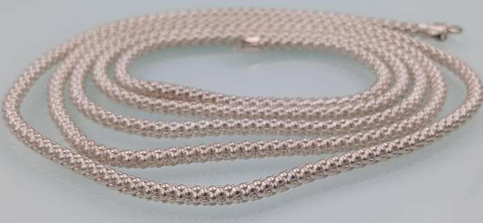 Sterling Silver Popcorn Chain