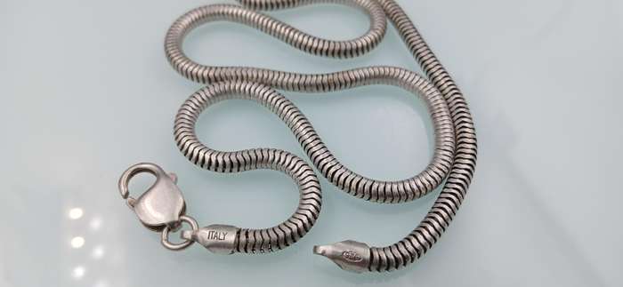 Sterling Silver Italian Snake Chain Necklace