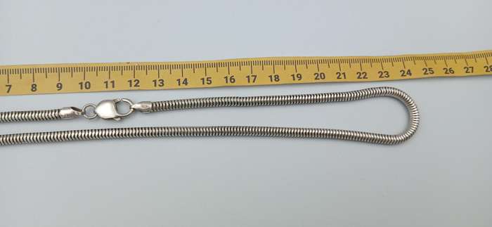 Sterling Silver Italian Snake Chain Necklace