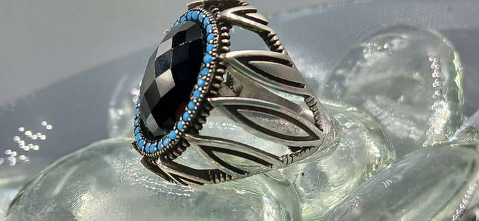 Unusual Sterling Silver Ring