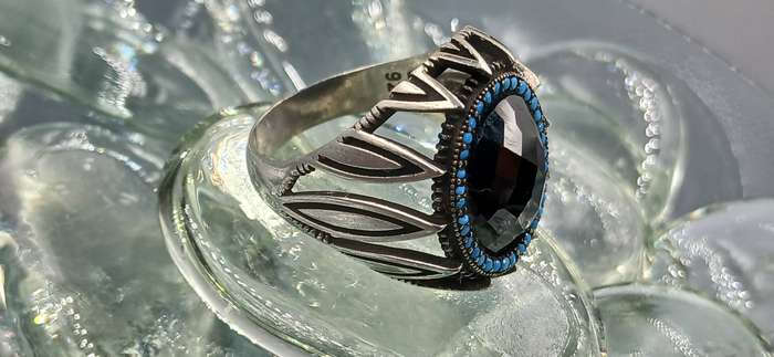 Unusual Sterling Silver Ring