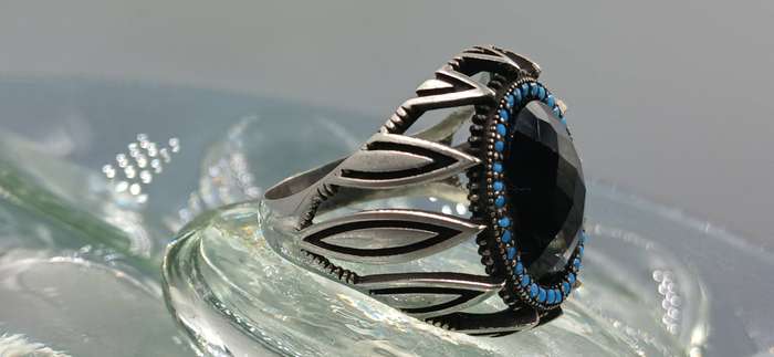 Unusual Sterling Silver Ring
