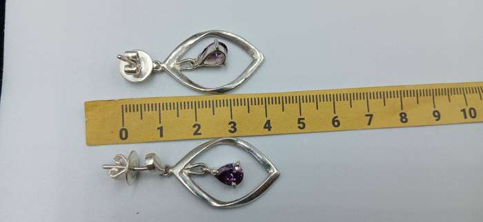 Elegant Sterling Silver Earrings