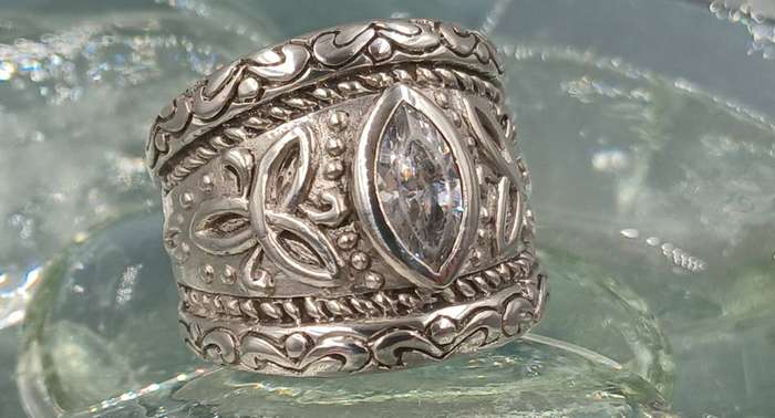 Heavy Sterling Silver Ring
