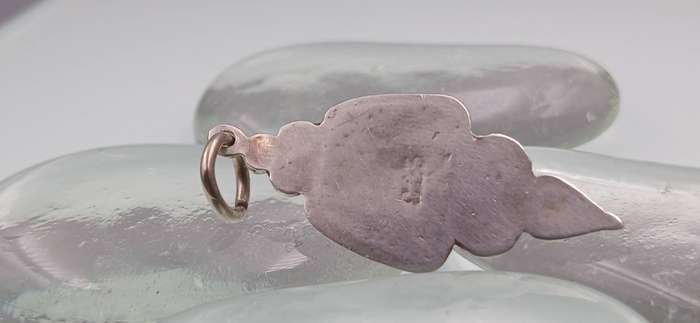 Turquoise Tibetan Sterling Silver Pendant