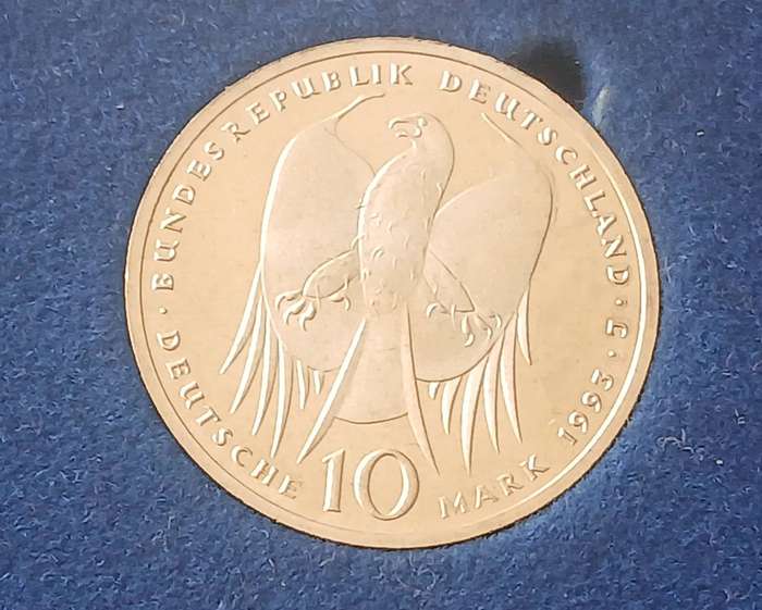 1993 Proof Silver 10 Mark