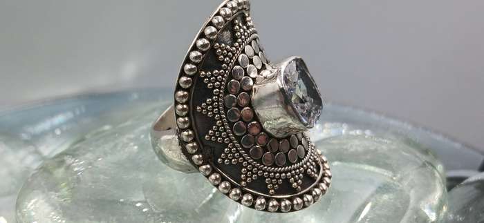Unique Sterling Silver Ring
