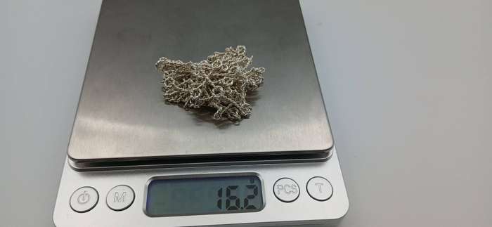 Sterling Silver Rope Chain with Knot Links