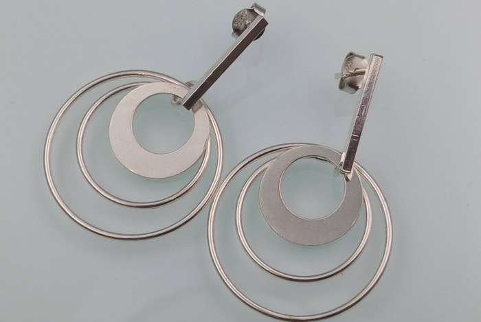 Elegant Sterling Silver Earrings