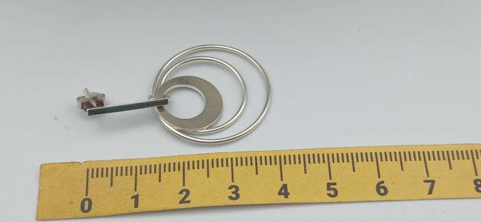 Elegant Sterling Silver Earrings