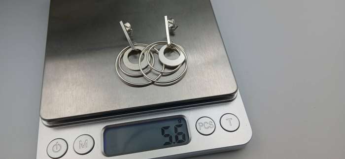 Elegant Sterling Silver Earrings