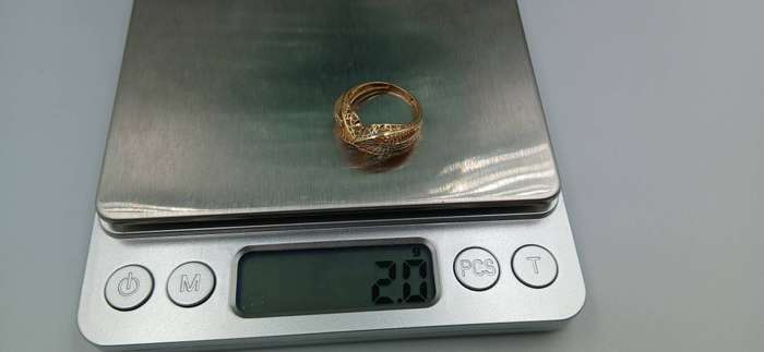 Beautiful 18ct Filigree Ring
