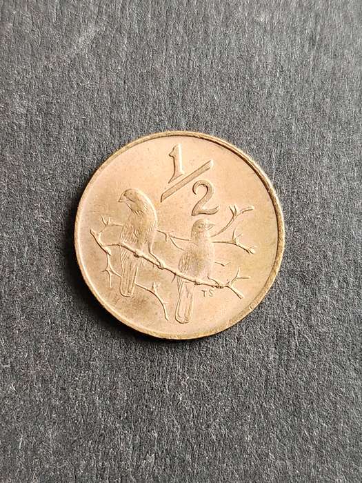 Republic 1/2 Cent 1975 Proof - as per photograph
