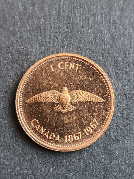 Canada One Cent 1967 UNC
