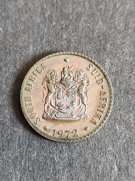 Republic 1/2 Cent 1972 UNC