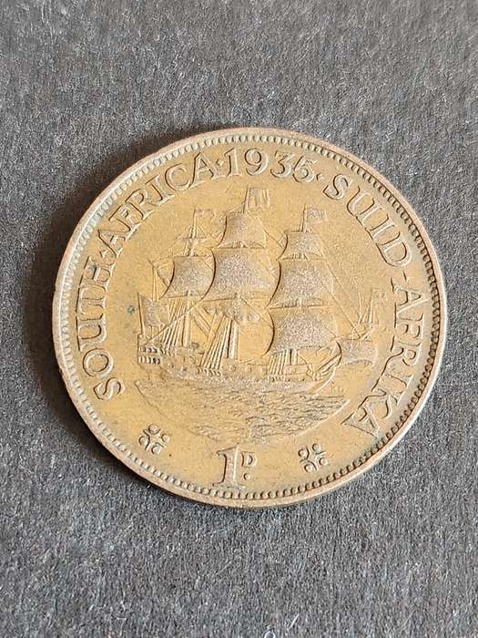 Union One Penny 1935