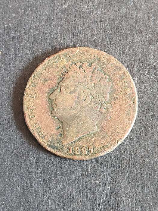 UK 1/2 Penny 1827