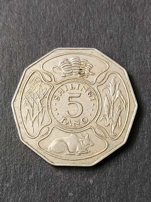Tanzania 5 Shilingi 1972