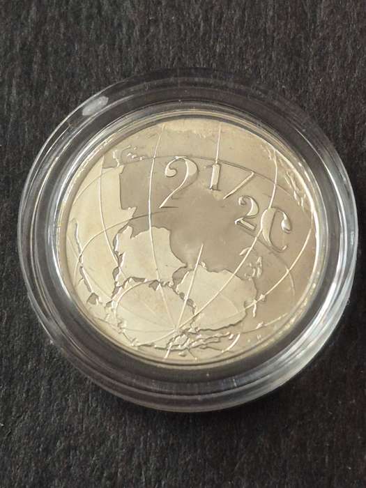 2007 Silver 2 1/2 Cent (Tickey) Polar Year