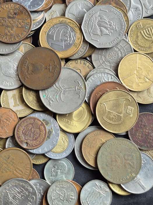 Mixed Lot of World Coins 2kg