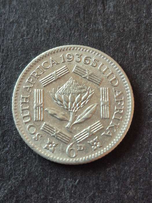 Union Sixpence 1936
