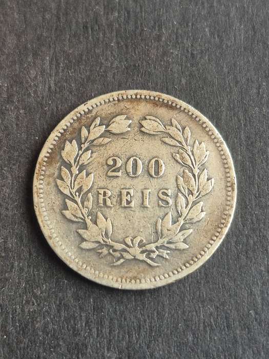 Portugal 200 Reis 1891 Silver