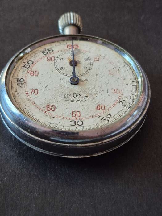Vintage Lemania Troy Stop Watch (not working) ideal for spares