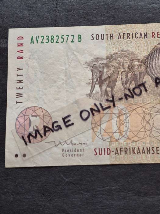 TT Mboweni Twenty Rand 1st issue 1999