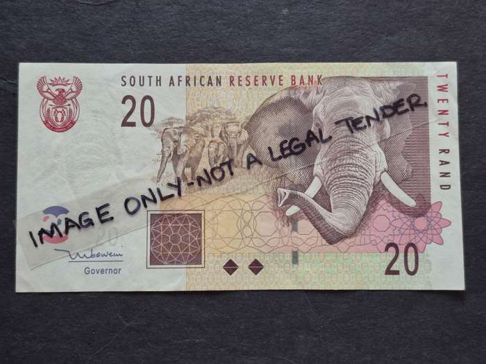 TT Mboweni Twenty Rand 2nd issue 2004 (nice condition)