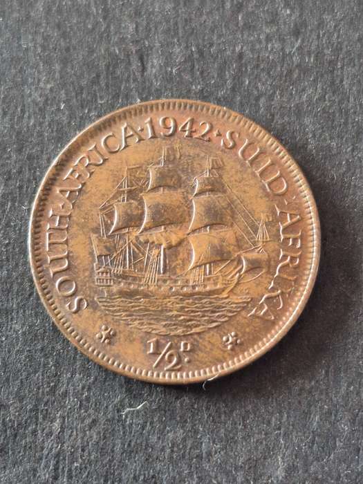 Union 1/2 Penny 1942