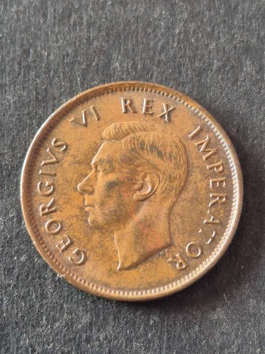 Union 1/2 Penny 1942