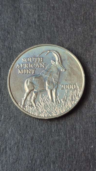 SA Mint Coin World Token 2000