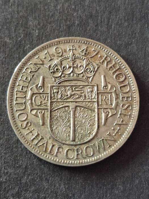 Southern Rhodesia Half Crown 1947