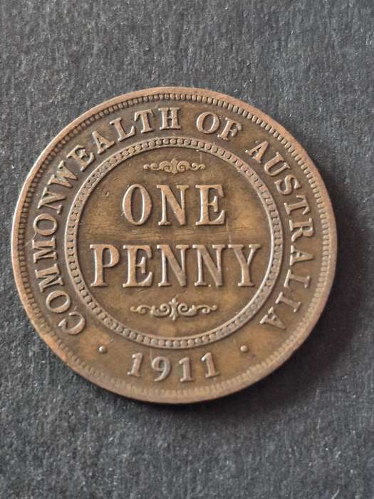 Commonwealth of Australia One Penny 1911
