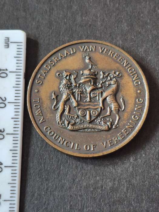 Bronze Medal- 50th Anniversary of the Union of SA Vereeniging 1910-1960