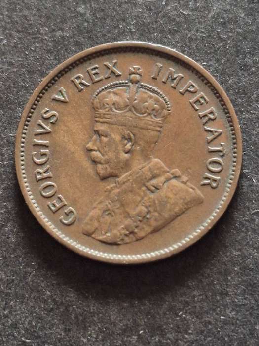 Union 1/2 Penny 1936