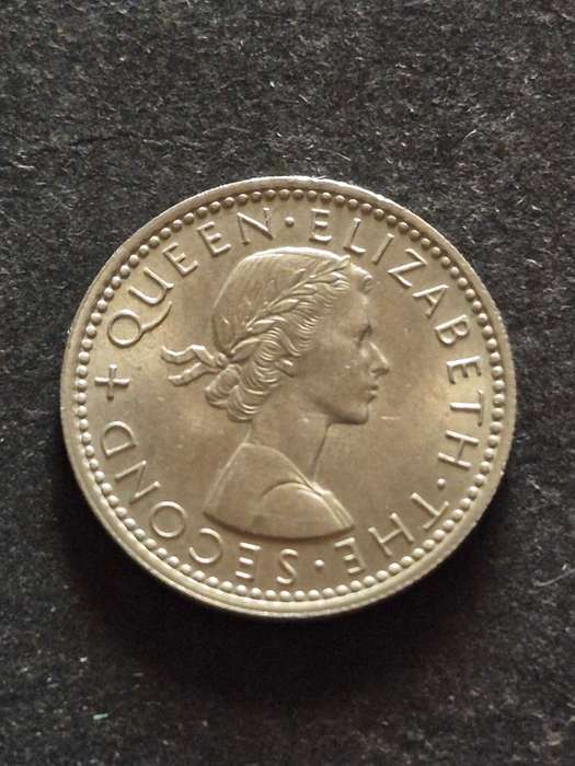 Rhodesia and Nysaland Sixpence 1963 UNC (scarce date)