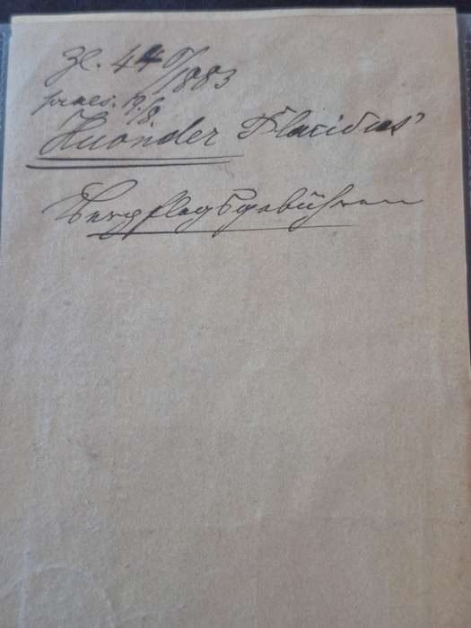 Switzerland "Coupon" 1883 with 5 & 25 Rappen & One Frank Stamps - used with Disentis Postmark